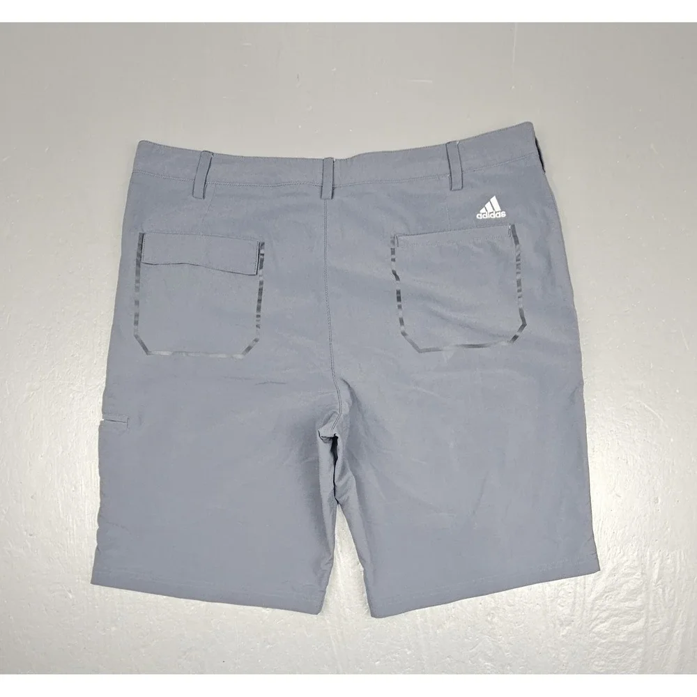 Adidas Ultimate 365 Chino Golf Shorts‎ Men's 36 Smoke Gray 10